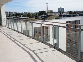 aluminiowe balustrady balkonowe